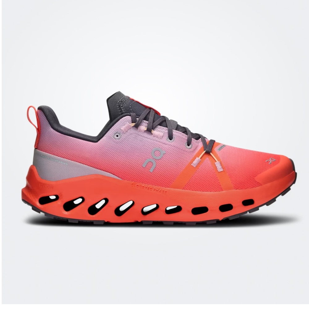 Women’s On Running On Clouds Cloudsurfer Trail Waterproof Mauve Shoes Size 11